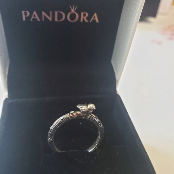 Pandora Spring Bird Ring sz.5 - Picture 6 of 6